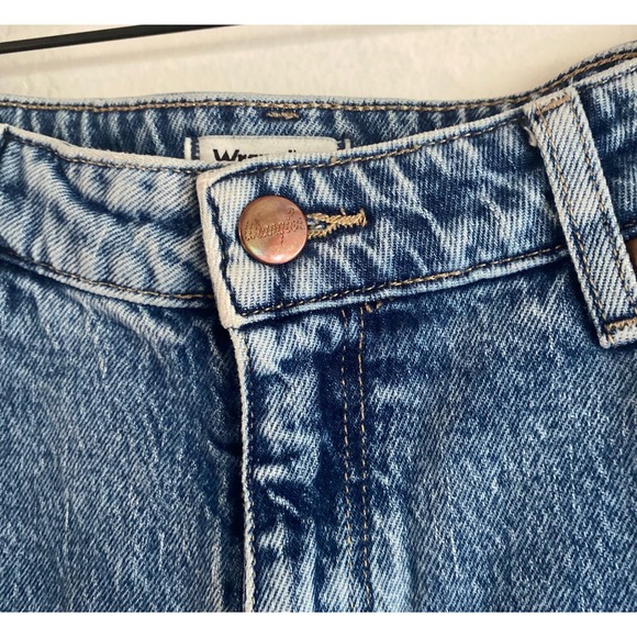 Wrangler Westward High Rise Bootcut Jeans Blue Two Tone Color Block 31x30 - Picture 6 of 16